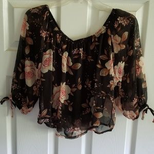 American Eagle off the shoulder top